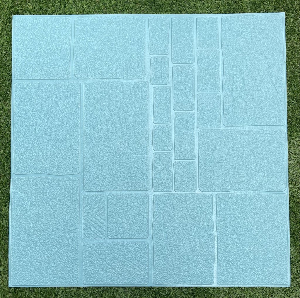 PANEL 3D MOSAICO AZUL