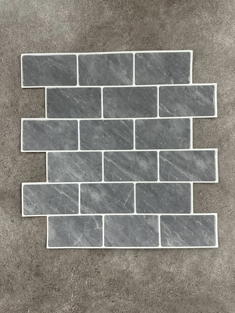 MOSAICO PARED GRIS CLARO