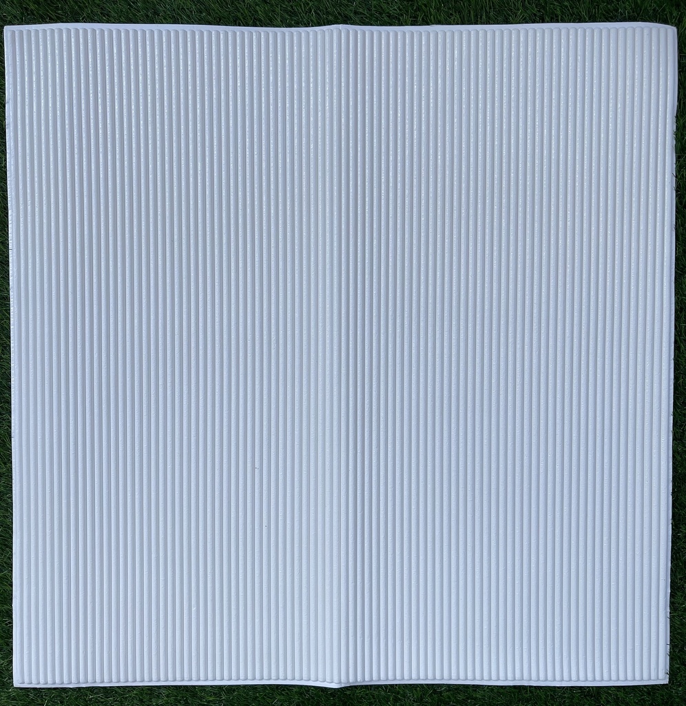 PANEL 3D PLIZADO BLANCO