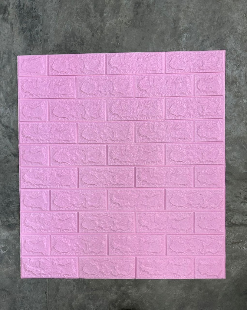 PANEL 3D CORRUGADO ROSADO CS-003