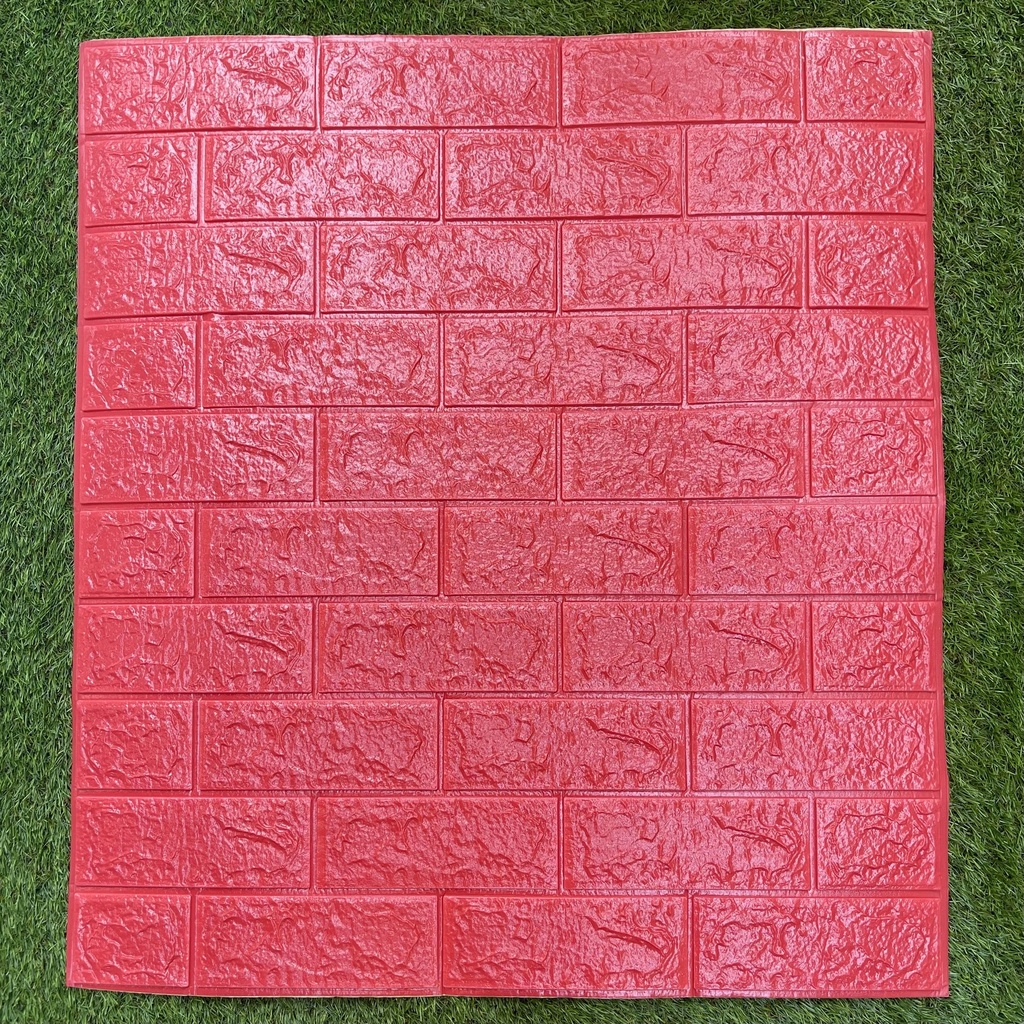 PANEL 3D CORRUGADO ROJO INTENSO G.