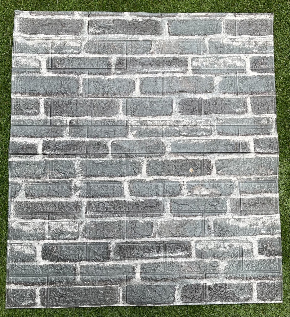 PANEL 3D CORRUGADO VERDE