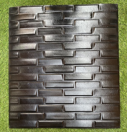 PANEL 3D LADRILLO NEGRO (BRICK) 83-011