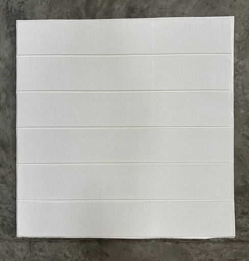 PANEL 3D LISO BLANCO. MW-007