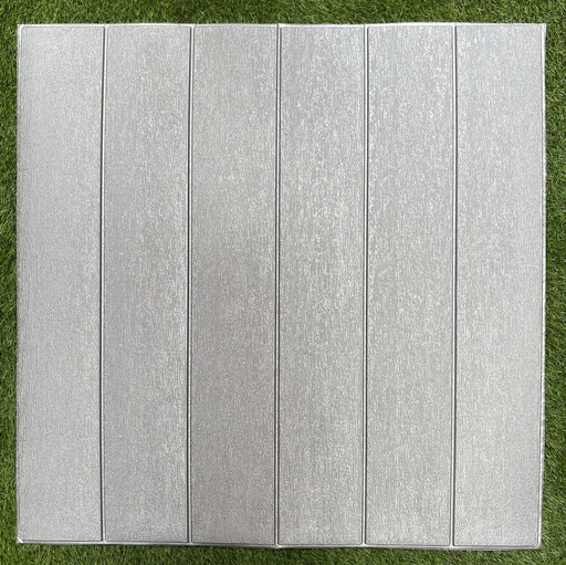 PANEL 3D LISO PLATA
