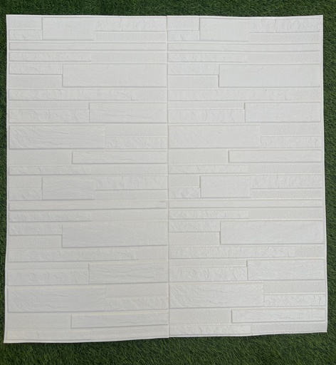 PANEL 3D LADRILLO PREMIUN BLANCO