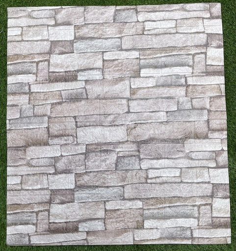 PANEL 3D PIEDRA BEIGE ZW-006