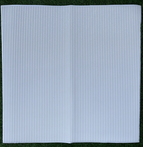 PANEL 3D PLIZADO BLANCO