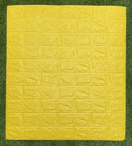 PANEL 3D CORRUGADO AMARILLO INTENSO