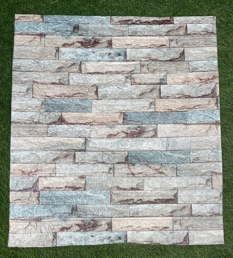 PANEL 3D CORRUGADO MULTICOLOR