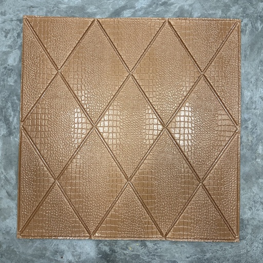 PANEL 3D COCODRILO BRONCE 75-008